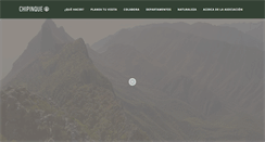 Desktop Screenshot of chipinque.org.mx